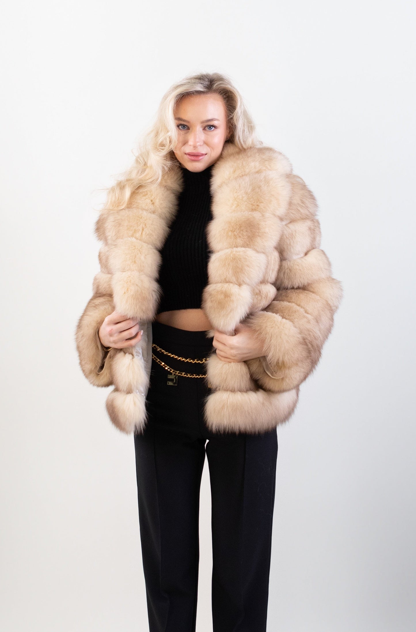 Royal Fox Fur Coat
