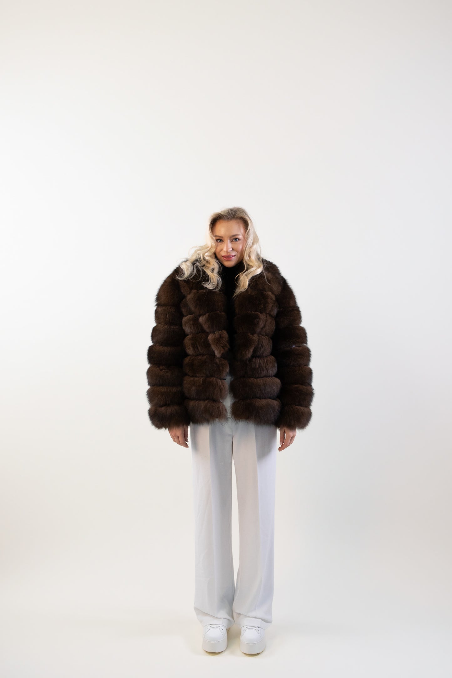 Royal Fox Fur Coat